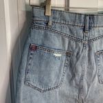 Urban Outfitters BDG Distressed Blue Denim Raw Hem Jean Mini Skirt W-402 Size XS Photo 4