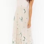 Show Me Your Mumu Lauren Tie bouquet toss floral Maxi Dress XS NEW Photo 0