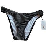 Shade & Shore  Cheeky Striped One Piece NWT Size‎ Medium Photo 0