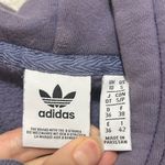 Adidas  Cropped Hoodie Logo Front Athlesiure Streetwear Sporty Size Small Photo 3