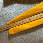 Nike  Long‎ Sleeve Tee T-Shirt Womens Large Yellow Dri-Fit Athletic Cut Photo 4