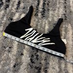 Nike  Black and White Women's Logo Bikini Too Size Large Photo 6