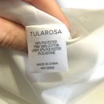 Tularosa Revolve Willa open back criss cross ruffle watercolor midi dress Size S Photo 8