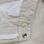 Ralph Lauren Vintage LRL ACTIVE Womens Shorts 6 Khaki Seersucker Bermuda Pinstripe Photo 13