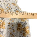 Vintage floral sleeveless full zip shirt measurements in pictures Size undefined Photo 3