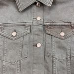 Wild Fable Women's Brown Denim Mineral Dyed Trucker Vest - Size Medium - NWT Photo 3