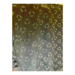 Maggie Barnes blouse Black golden Printed V-Neck sheer long sleeves sleeves Photo 5