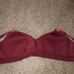 Auden Bralette Womens 4X Used Lightly Lined Burgundy Lace Wireless Photo 10