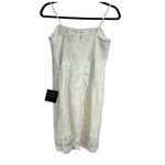 Lulus Romantic Fate White Lace Bodycon Mini Dress Size Medium NWT Photo 1