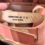 Fly London  Yake Perforated Leather Wedge Sandals Rose Pink EU 43 US 12 Photo 9