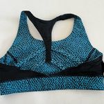 Lululemon Circuit Breaker Sports Bra Size 8 Scatter Star Beach Blue Black Photo 7