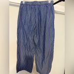 PARKE Striped Blue and White Pajama Pants Photo 2