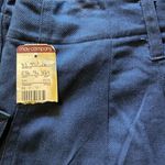 Rafaella  Vintage Deadstock Navy Blue High Waisted Pleated Shorts Size 8 NWT Photo 3