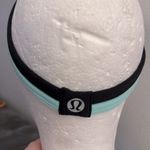 Lululemon  DANCE! Headband Black/Aquamarine Photo 2