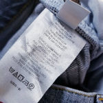 Free People We the Free Jeans High Rise Relaxed Blue Denim Button-Fly Ripped Photo 11