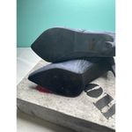 Stylish blue Suede Ankle Boots size 10‎ Photo 5