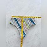 Free People Aila Blue Printed Pixie Smocked Bikini Bottom Size Small NWOT $119 Photo 4