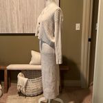 Current Air Trend Savvy Midi Ribbed Knit Cardigan and Skirt Set Photo 2
