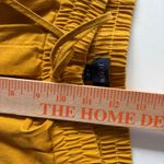J.Crew  Womens Size 12 Mustard Yellow Linen Blend Drawstring‎ Pants Photo 5