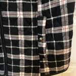 Croft & Barrow  quilted black/white plaid vest Photo 8