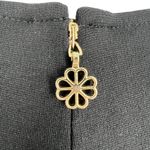 Kate Spade Bow Waist Ponte Dress Black Knee Length Long Sleeve Size Large Photo 7