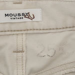 Moussy Vintage Cream Corduroy Skinny Pants Size 25 Photo 9