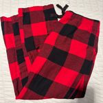 Old Navy Red and Black Plaid Lounge Pants Photo 0