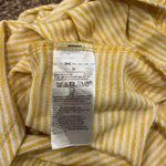 Banana Republic  Yellow Striped Long Sleeve Shirt Photo 9