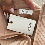 Dissh NWT  Aymie Latte Zip Knit Mini Dress Photo 5