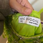 Mac Duggal SCOOP NECK EMBELLISHED MINI DRESS Shade Green Apple Retail $398 Photo 5