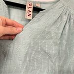 Anthropologie Dolan  Teal Blue Boho Pullover Blouse Shirt Top Womens S Beachy Photo 6