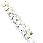 Vintage Rotary International Heart Pendant Necklace Gold Tone Blue Enamel Photo 7