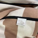 Adrienne Vittadini Beige & White Geometric Printed Sweater S Photo 4