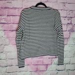 Madewell  SEAGROVE PULLOVER SWEATER IN STRIPE DARK BALTIC SMALL Photo 1