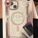 MVMT Defender Pink and Clear iPhone case and screen protector  Photo 0