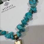 Atterri | Turquoise Cross Choker Necklace ~ 14β + 3β Blue Photo 6