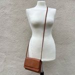 Hobo International Tan Leather Crossbody Purse Double Flap Photo 1