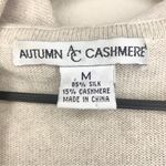 autumn cashmere  Zip Up Hooded Vest Size M Photo 4