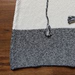 Christopher & Banks Women’s Black/White Short Sleeve Sweater Size Medium NWT Photo 6