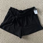 Rue 21 Black Flowy Shorts Photo 0
