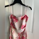 Bec & Bridge Floral Satin Slip Dress Pink 💕Size 4💞 (NEW WITHOUT TAGS) Photo 4