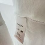 joe's jeans  White Eyelet Ruffle Sleeve Top size Medium Photo 5