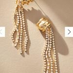 Anthropologie NWT Gold Plated Earrings Photo 0