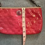 Coach  pink patent leather clutch Photo 5