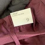 Indigo Rein  Burgundy Crop Super High Rise Paperbag Waist Pants Trendy Size 9 Photo 3