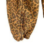 Sanctuary x Anthropologie Leopard Print Corduroy Jogger Pants Small Brown Photo 5
