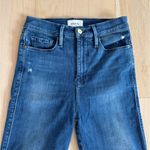 frame denim Le Sylvie Crop Edgewater Chew Jeans Size 26 Photo 3