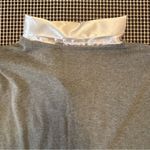 Quacker Factory  Gray Sweater with Pearl Details Photo 7