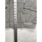 Max Studio  London Womens Heathered Grey Hoodie full zip‎ Sweatshirt Sz Small Photo 4