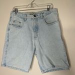 Guess Vintage light wash Blue Jean Shorts 33 100% cotton 90s 1990s retro Photo 8